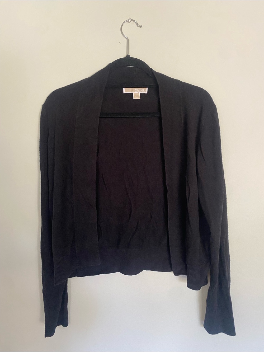 Michael Kors Cardigan Black Dressy Soft Knit
